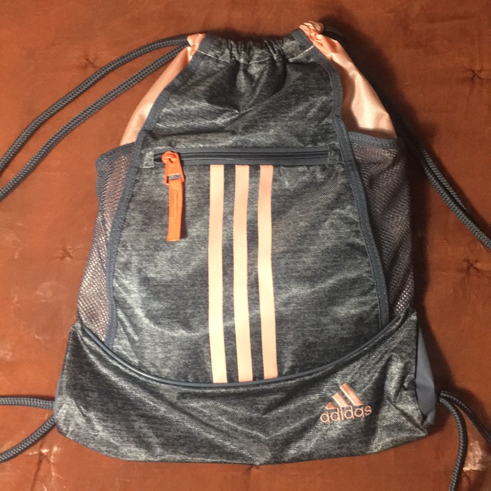 Adidas drawstring bag